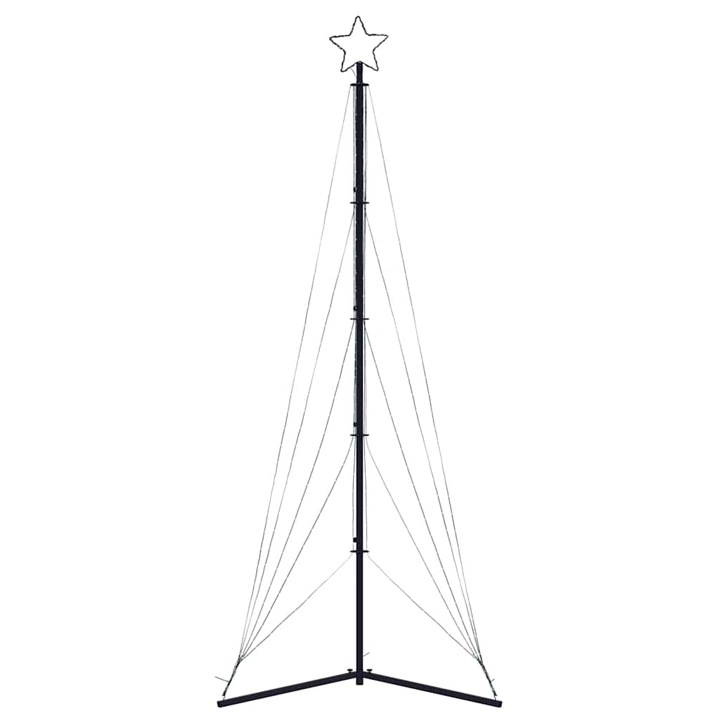 LED-kerstboom 525 LEDs koud wit 302 cm