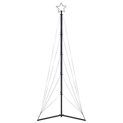 LED-kerstboom 525 LEDs koud wit 302 cm