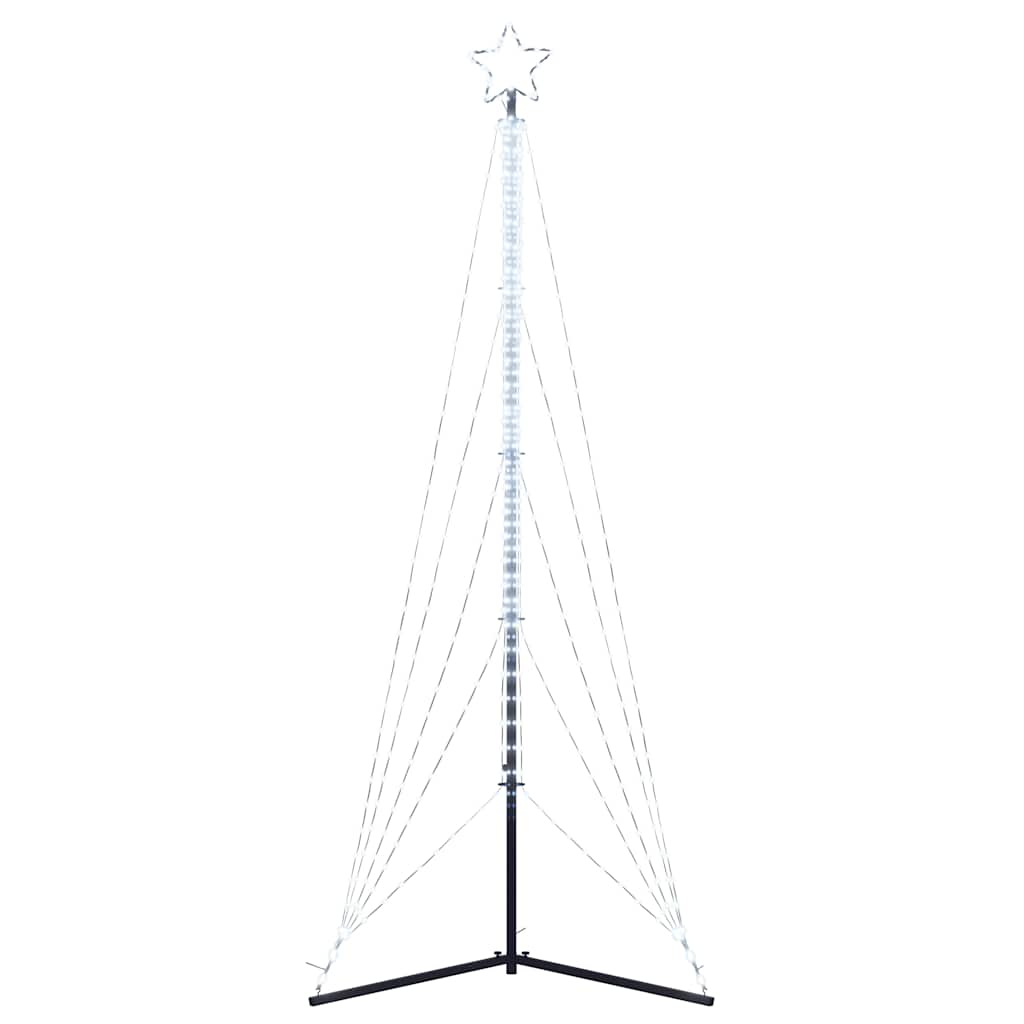 LED-kerstboom 525 LEDs koud wit 302 cm