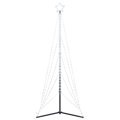 LED-kerstboom 525 LEDs koud wit 302 cm