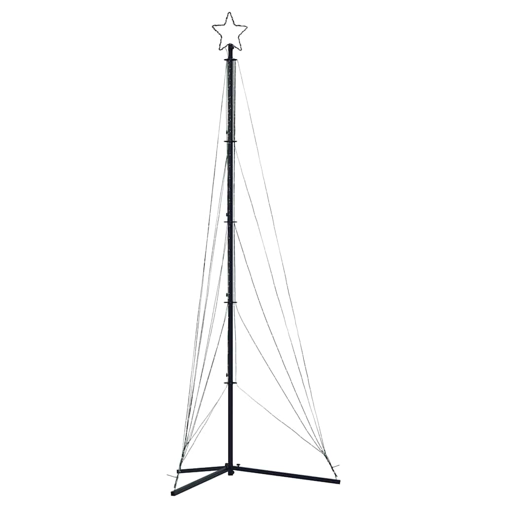 LED-kerstboom 525 LEDs kleurrijk 302 cm