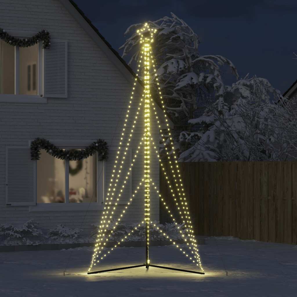 LED-kerstboom 615 LEDs warm wit 404,5 cm