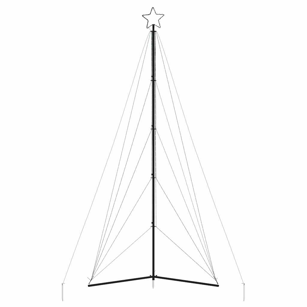 LED-kerstboom 615 LEDs warm wit 404,5 cm