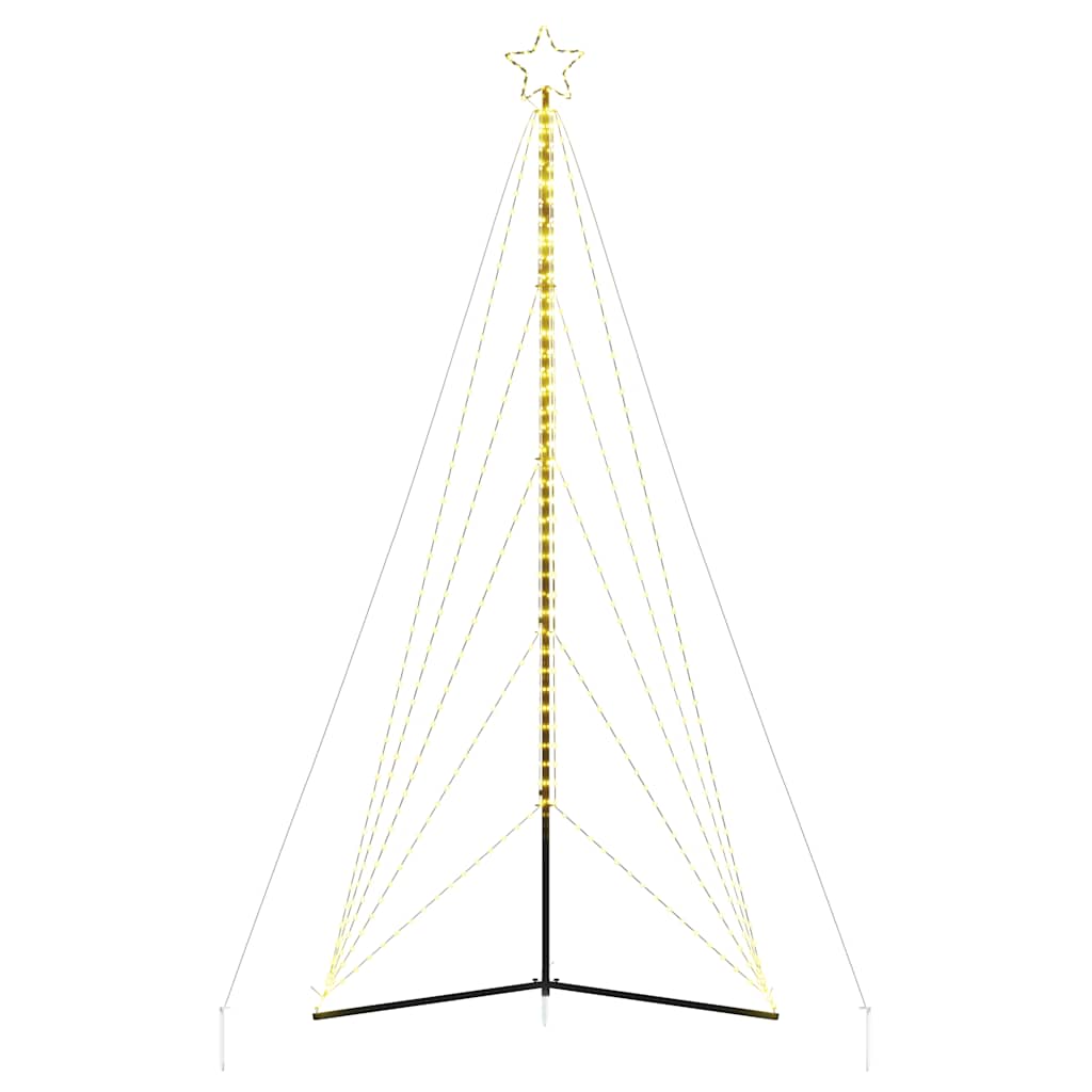 LED-kerstboom 615 LEDs warm wit 404,5 cm