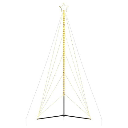 LED-kerstboom 615 LEDs warm wit 404,5 cm