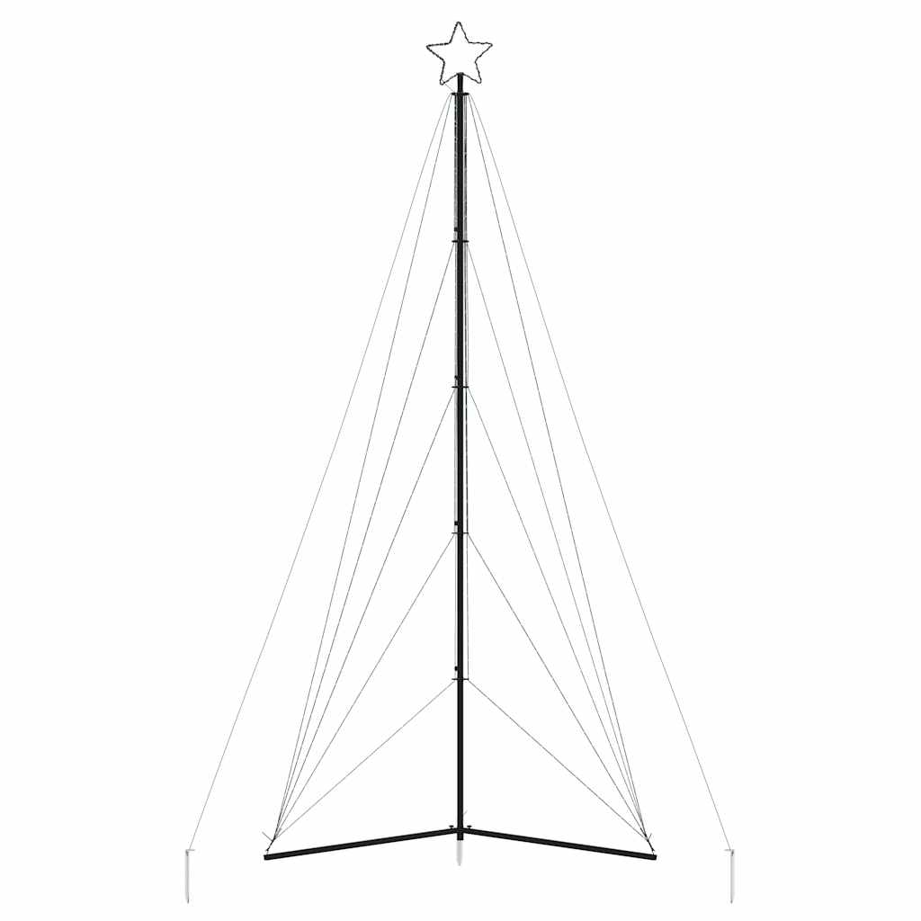 LED-kerstboom 615 LEDs 404,5 cm blauw