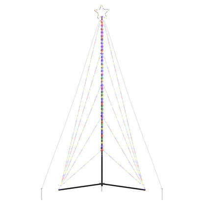 LED-kerstboom 615 LEDs kleurrijk 404,5 cm