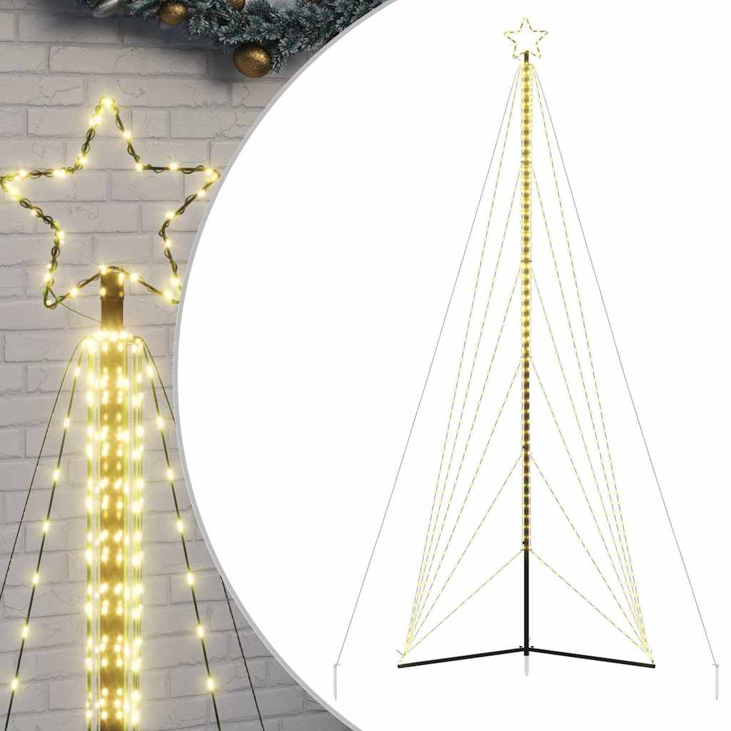 LED-kerstboom 861 LEDs warm wit 478 cm