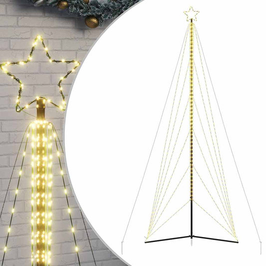 LED-kerstboom 861 LEDs warm wit 478 cm