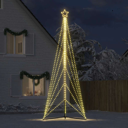 LED-kerstboom 861 LEDs warm wit 478 cm