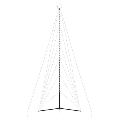 LED-kerstboom 861 LEDs koud wit 478 cm