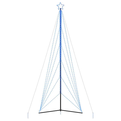 LED-kerstboom 861 LEDs 478 cm blauw