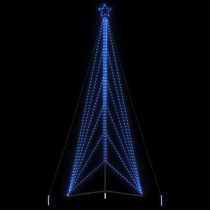 LED-kerstboom 861 LEDs 478 cm blauw