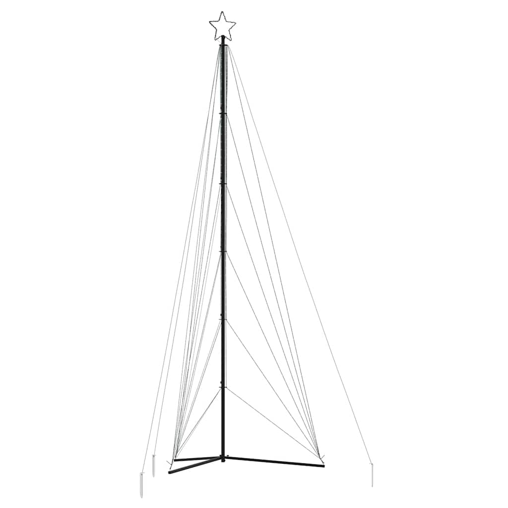 LED-kerstboom 861 LEDs kleurrijk 478 cm