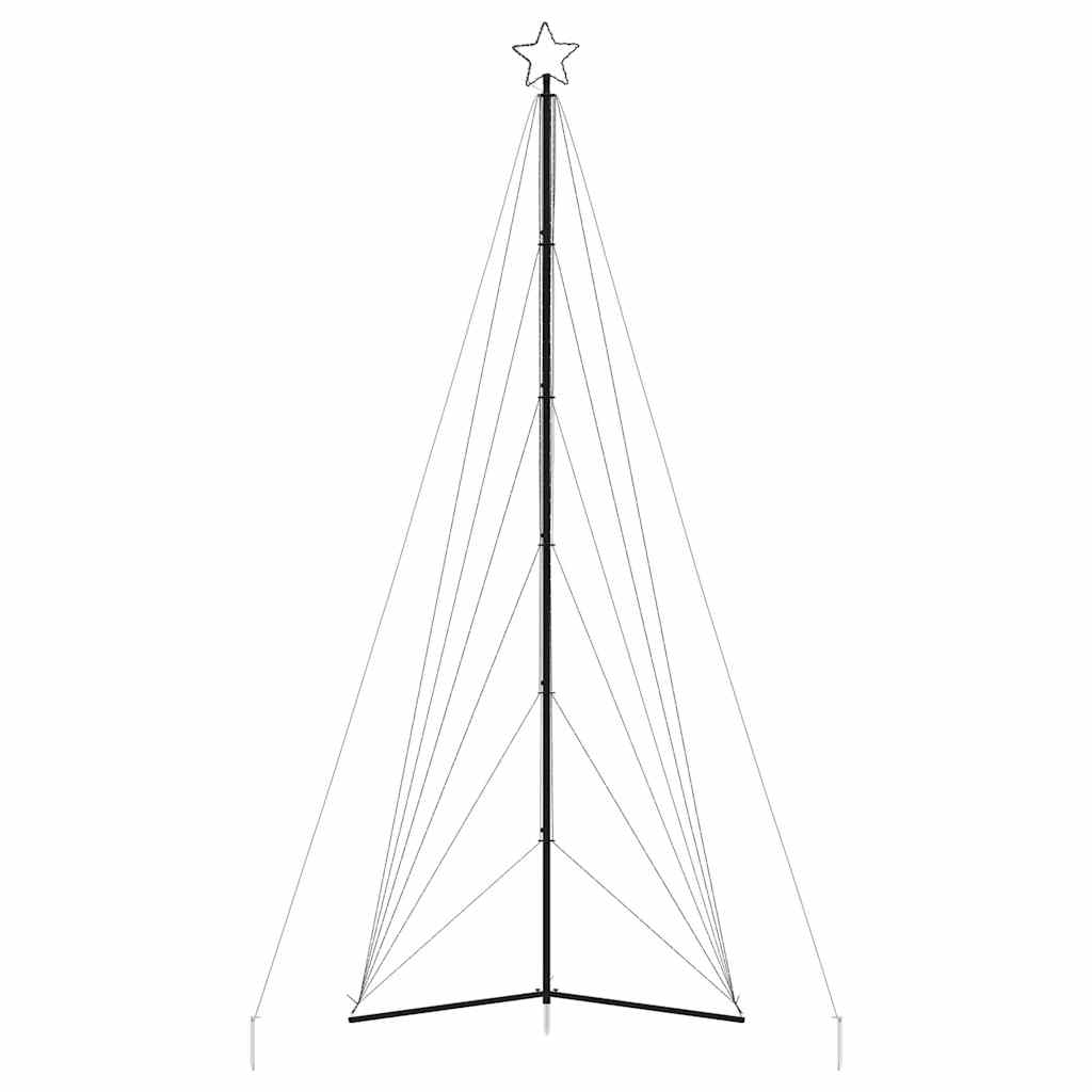 LED-kerstboom 861 LEDs kleurrijk 478 cm