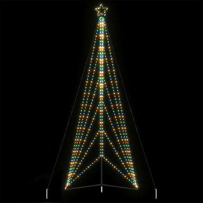 LED-kerstboom 861 LEDs kleurrijk 478 cm
