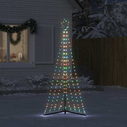 LED-kerstboom 339 LEDs kleurrijk 187 cm