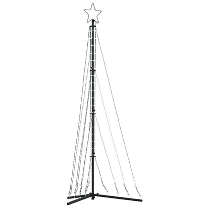 LED-kerstboom 339 LEDs kleurrijk 187 cm