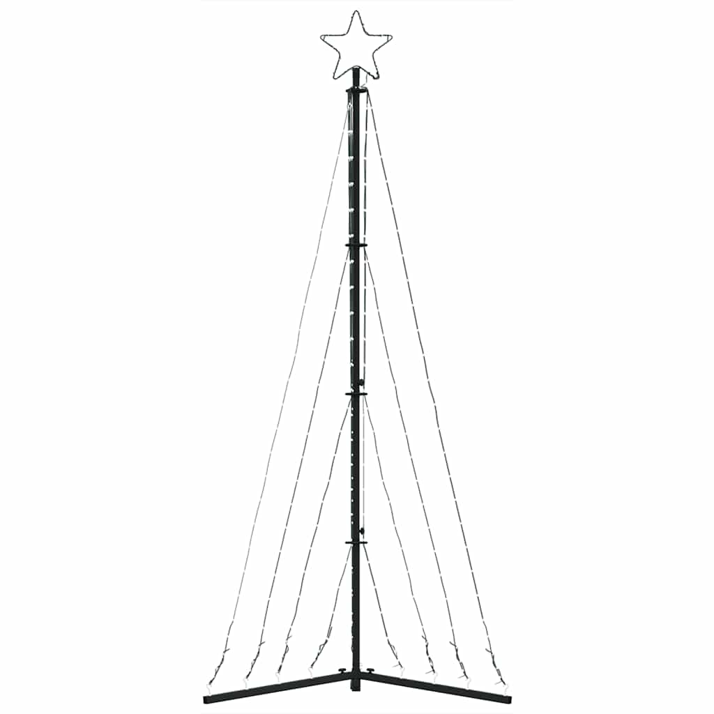LED-kerstboom 339 LEDs kleurrijk 187 cm