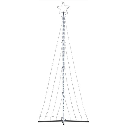 LED-kerstboom 447 LEDs koud wit 250 cm