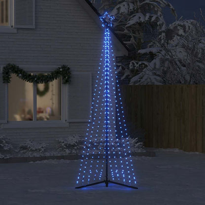 LED-kerstboom 495 LEDs 300,5 cm blauw