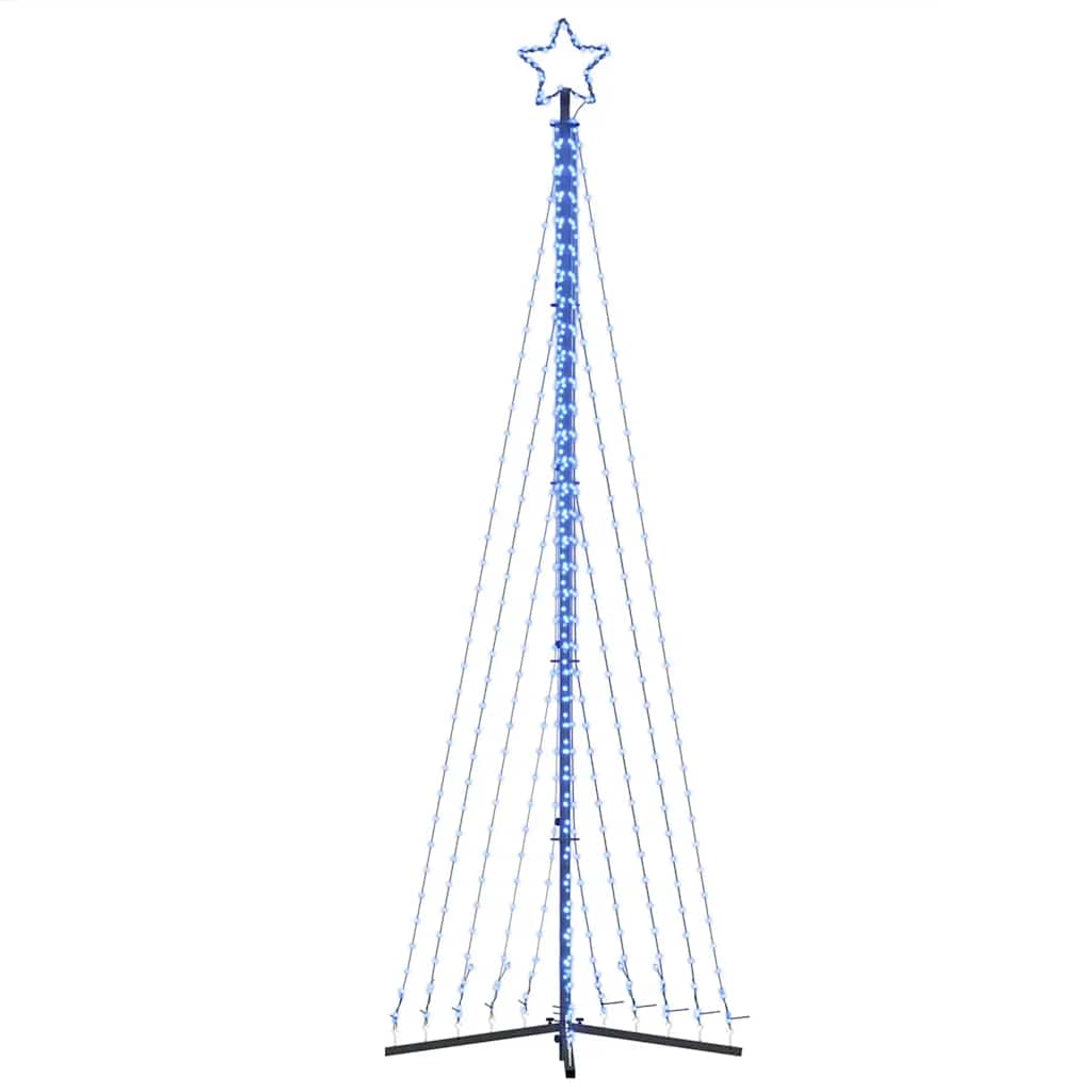 LED-kerstboom 495 LEDs 300,5 cm blauw