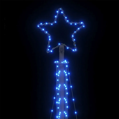 LED-kerstboom 495 LEDs 300,5 cm blauw