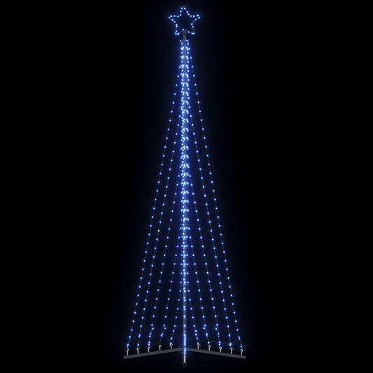 LED-kerstboom 495 LEDs 300,5 cm blauw