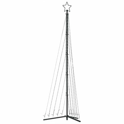LED-kerstboom 495 LEDs kleurrijk 300,5 cm