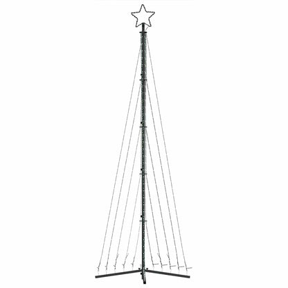 LED-kerstboom 495 LEDs kleurrijk 300,5 cm