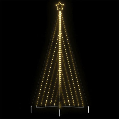 LED-kerstboom 570 LEDs warm wit 399 cm