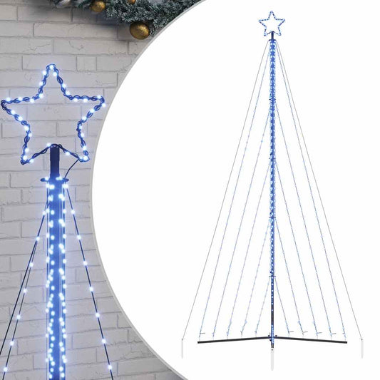 LED-kerstboom 570 LEDs 399 cm blauw
