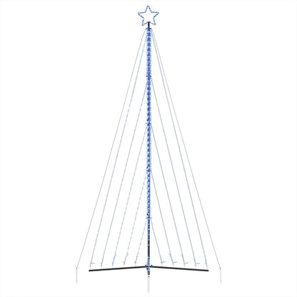 LED-kerstboom 570 LEDs 399 cm blauw