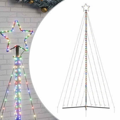 LED-kerstboom 570 LEDs kleurrijk 399 cm