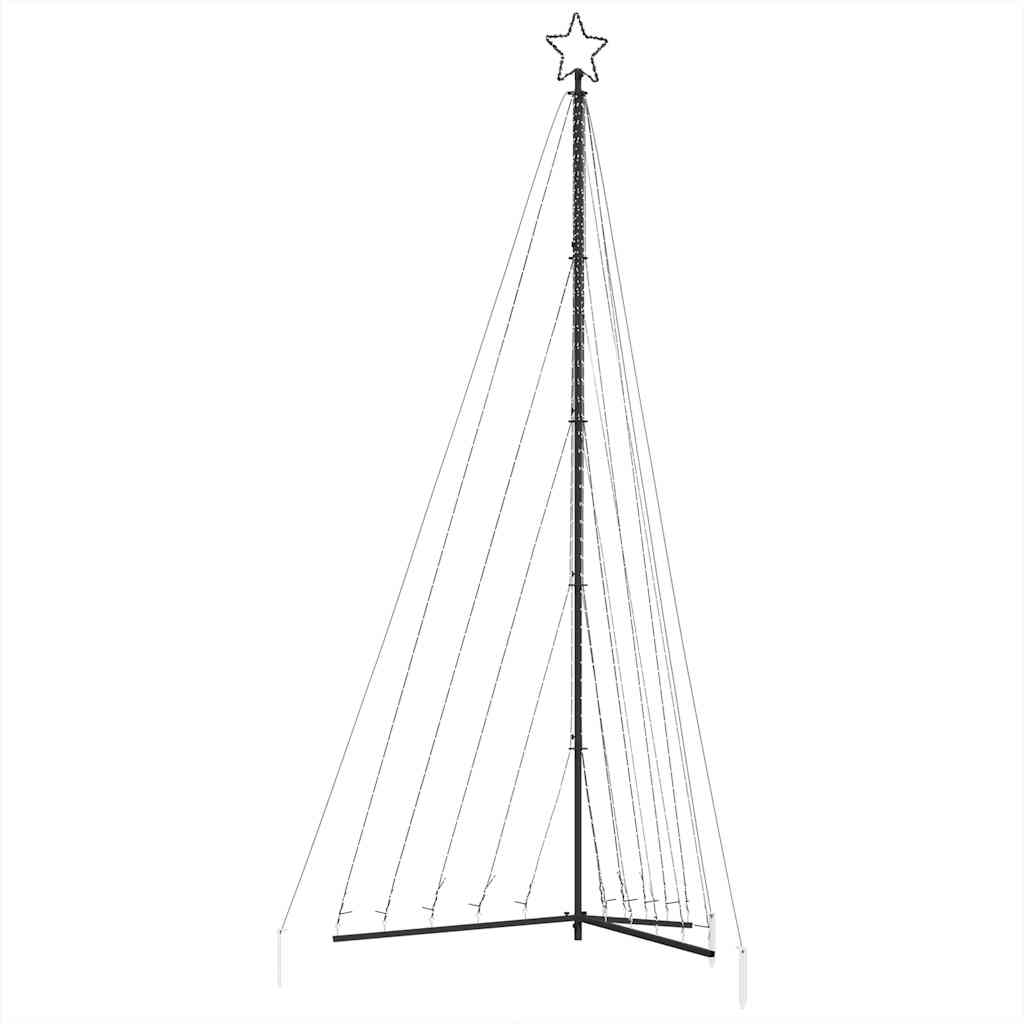 LED-kerstboom 570 LEDs kleurrijk 399 cm