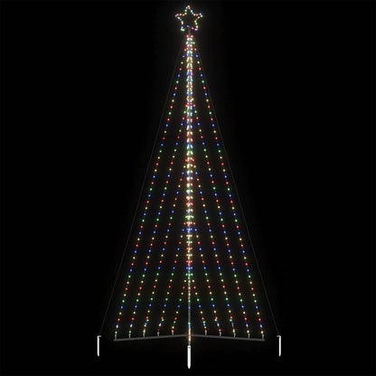 LED-kerstboom 570 LEDs kleurrijk 399 cm