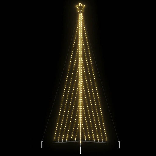LED-kerstboom 789 LEDs warm wit 476 cm