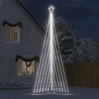 LED-kerstboom 789 LEDs koud wit 476 cm