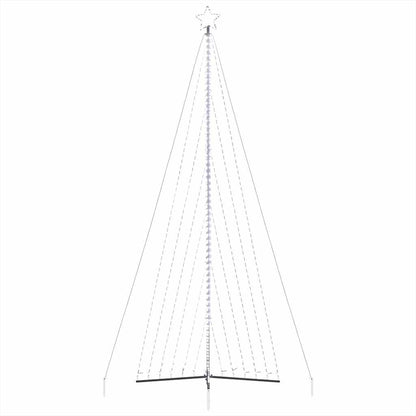 LED-kerstboom 789 LEDs koud wit 476 cm