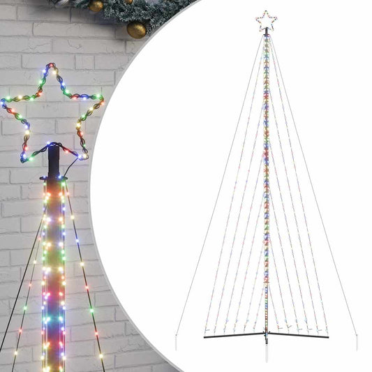 LED-kerstboom 789 LEDs kleurrijk 476 cm