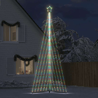 LED-kerstboom 789 LEDs kleurrijk 476 cm
