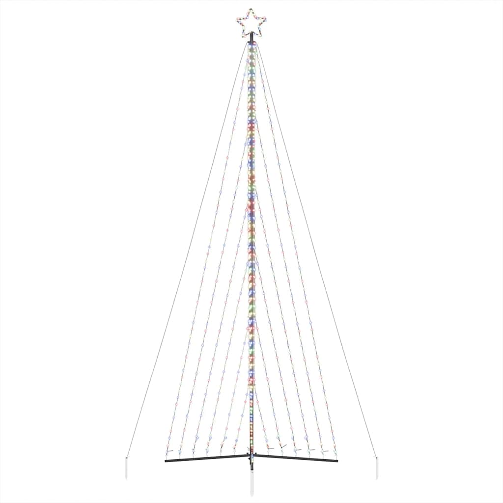 LED-kerstboom 789 LEDs kleurrijk 476 cm