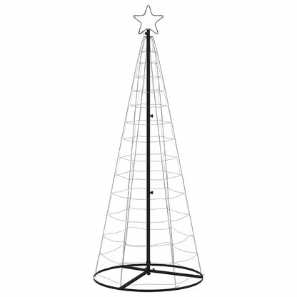 LED-kerstboom 200 LEDs 182 cm blauw