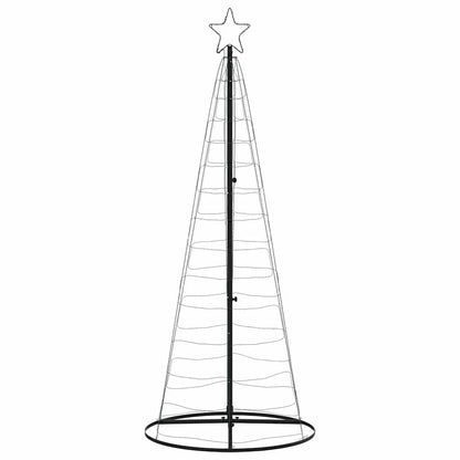 LED-kerstboom 200 LEDs 182 cm blauw