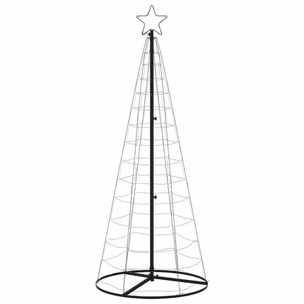 Led-Kerstboom 200 Leds Kleurrijk 180 Cm Blauw