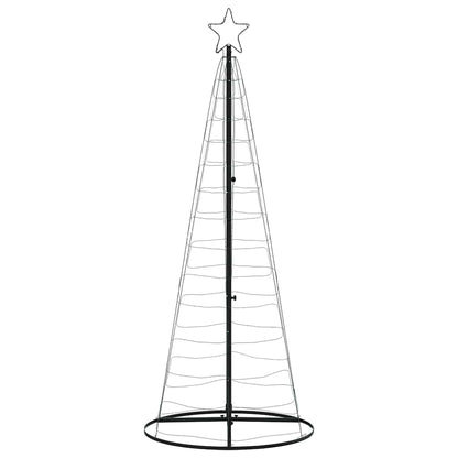 LED-kerstboom 200 LEDs kleurrijk 182 cm