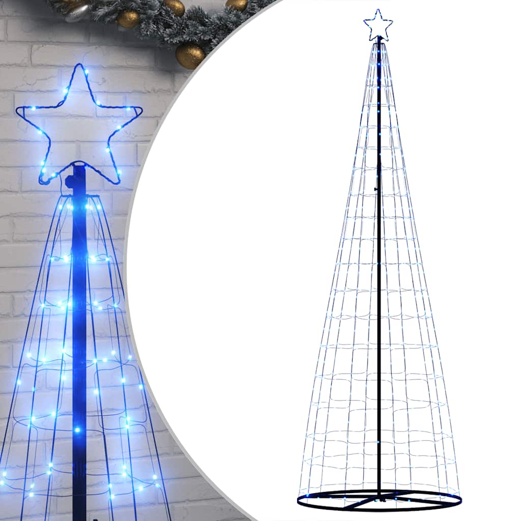 LED-kerstboom 550 LEDs 304 cm blauw