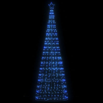 LED-kerstboom 550 LEDs 304 cm blauw