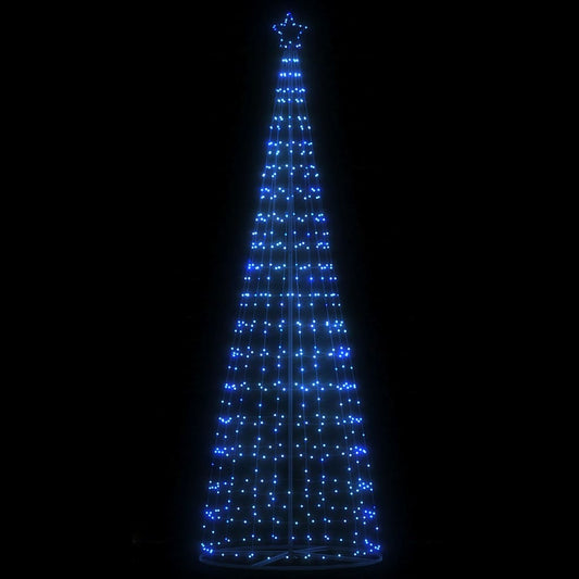 LED-kerstboom 550 LEDs 304 cm blauw