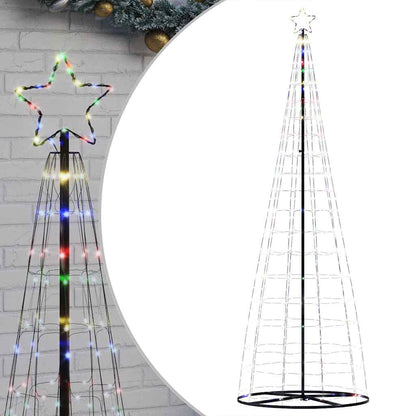 LED-kerstboom 550 LEDs kleurrijk 304 cm